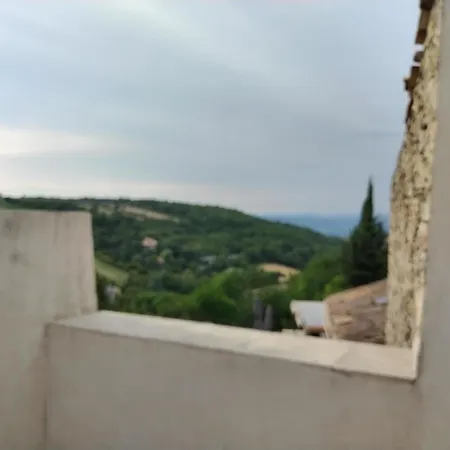 Rum i privatbostad L'atelier Du Peintre 830m D'altitude Village Provencal Luberon Vachères